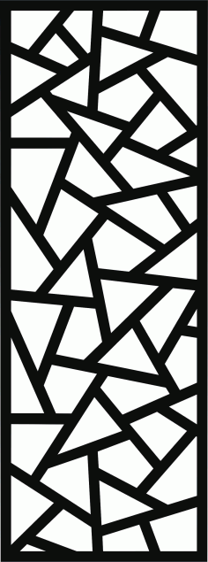 Decorative Privacy Partition Indoor Panel Room Divider Lattice Pattern For Laser Cut Free Vector File