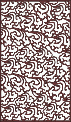 Decorative Privacy Partition Indoor Panel Room Divider Pattern For Laser Cutiing Free Vector File