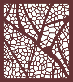 Decorative Privacy Partition Indoor Panels Jali Room Divider Seamless Design Pattern Free DXF File