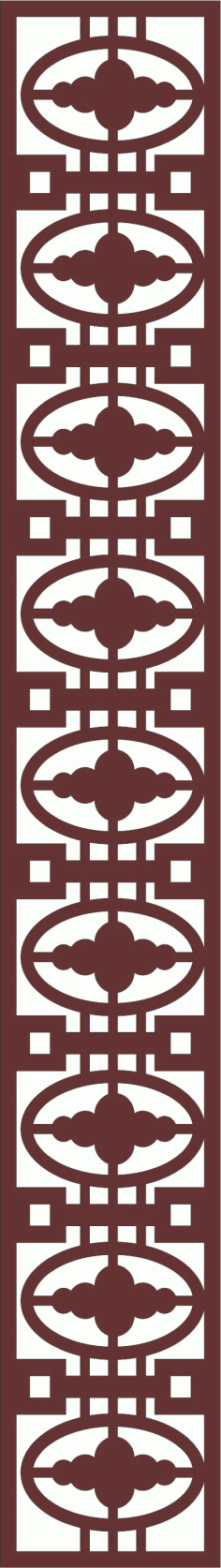 Decorative Privacy Partition Indoor Panels Lattice Room Divider Pattern For Laser Cut Free Vector File