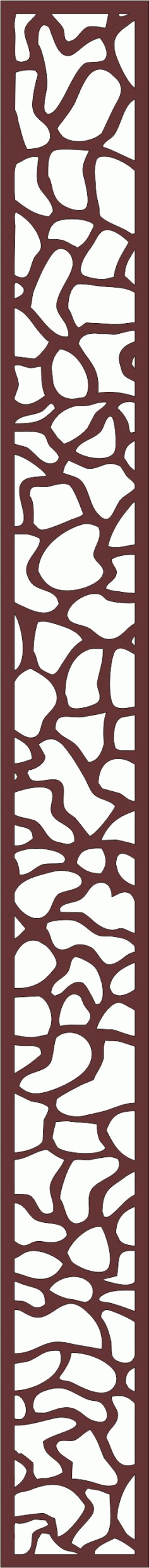 Decorative Privacy Partition Indoor Panels Lattice Room Divider Patterns Free DXF File