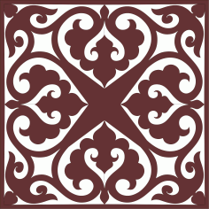 Decorative Privacy Partition Indoor Panels Room Divider Grill Pattern For Laser Cutting Free DXF File