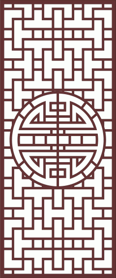 Decorative Privacy Partition Indoor Panels Room Divider Seamless For Laser Cutiing Free Vector File