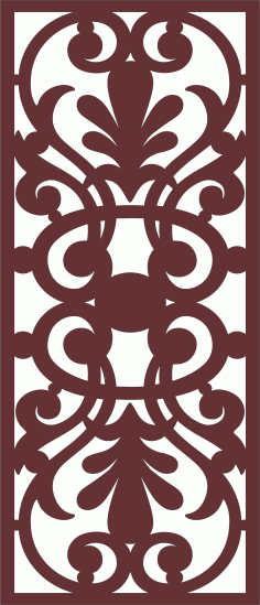 Decorative Privacy Partition Indoor Panels Screen Room Divider Patterns For Laser Cutting Free DXF File
