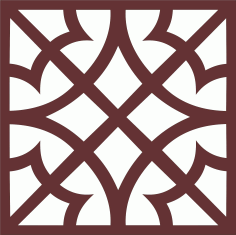 Decorative Privacy Partition Indoor Room Divider Grill For Laser Cut Free Vector File