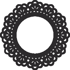 Decorative Round Grille 005 Free DXF File