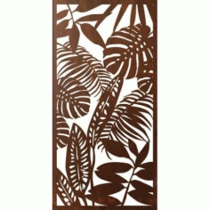 Decorative Screen Laser Cut Free DXF File