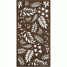 Decorative Screen Panel Free DXF File