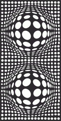 Decorative Screen Patterns For Laser Cutting 136 Free DXF File