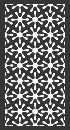 Decorative Screen Patterns For Laser Cutting 159 Free DXF File