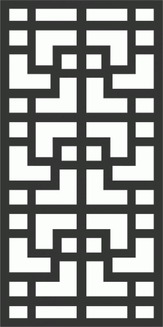 Decorative Screen Patterns For Laser Cutting 171 Free DXF File