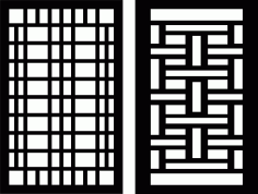 Decorative Screen Patterns For Laser Cutting 20 Free DXF File