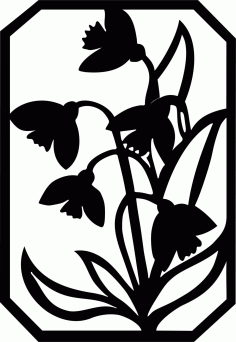 Decorative Screen Patterns For Laser Cutting 34 Free DXF File