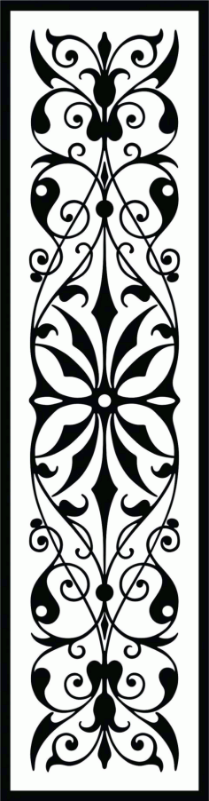 Decorative Screen Patterns For Laser Cutting 36 Free DXF File