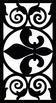 Decorative Screen Patterns For Laser Cutting 38 Free DXF File