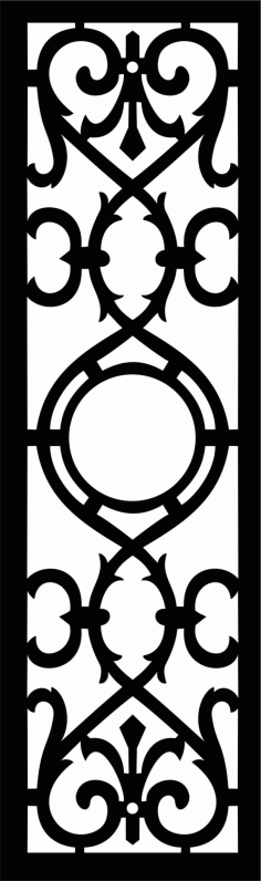 Decorative Screen Patterns For Laser Cutting 44 Free DXF File