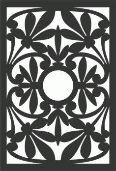 Decorative Screen Patterns For Laser Cutting 47 Free DXF File
