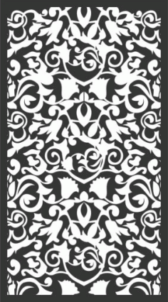 Decorative Screen Patterns For Laser Cutting 48 Free DXF File