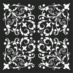Decorative Screen Patterns For Laser Cutting 50 Free DXF File