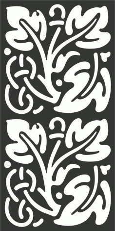 Decorative Screen Patterns For Laser Cutting 65 Free DXF File