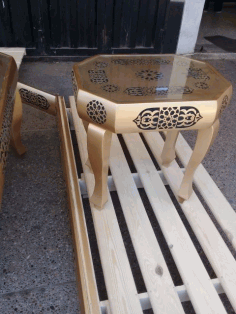 Decorative Table Free DXF File