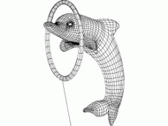 Delfiny Fish Free DXF File