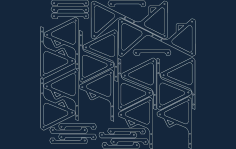 Delta Stool Free DXF File