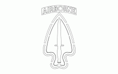 Deltaforce Logo Free DXF File
