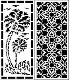 Design Pattern Panel Screen 6061 For Laser Cut Cnc Free DXF File