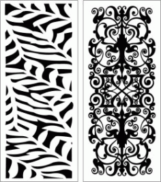 Design Pattern Panel Screen 6161 For Laser Cut Cnc Free DXF File