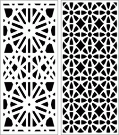 Design Pattern Panel Screen 6202 For Laser Cut Cnc Free DXF File