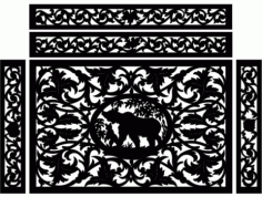 Design Pattern t2 Free DXF File