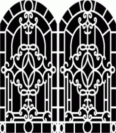 Design Pattern Woodcarving 6157 For Laser Cut Cnc Free Vector File