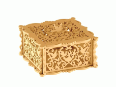 Designed Box 2 For Laser Cut Free DXF File