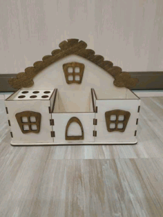 Desktop Organizer For Laser Cutting Free Vector File