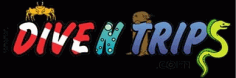 Dive N Trips Logo Free DXF File
