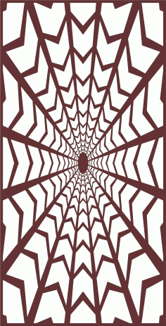 Divider Seamless Floral Screen Panel For Laser Cutiing Free Vector File