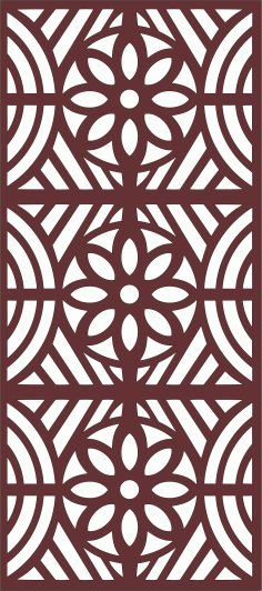 Divider Seamless Grill For Laser Cutting Free DXF File