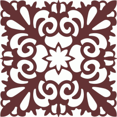 Divider Seamless Jali For Laser Cutting Free DXF File
