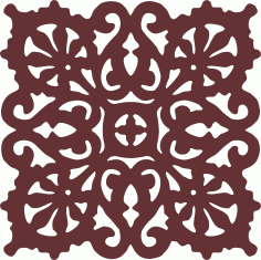 Divider Seamless Jali Panel For Laser Cut Free Vector File
