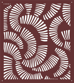 Divider Seamless Screen Panel For Laser Cut Free Vector File