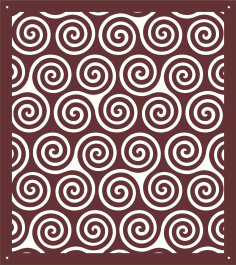 Divider Seamless Screen Pattern For Laser Cut Free Vector File