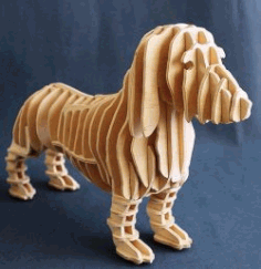 Dog For Laser Cut Free Vector File