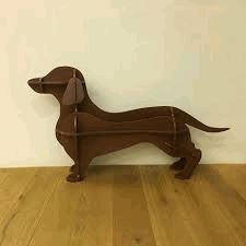 Dog Small Dachshund Free DXF File