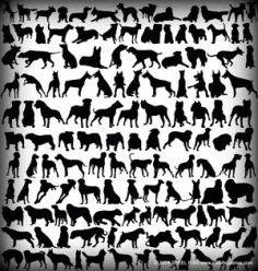 Dogs Free DXF File