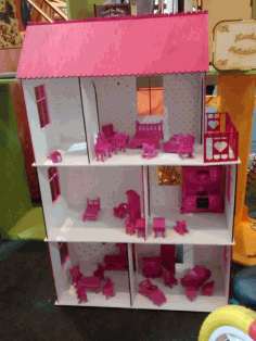 Doll House 981 Melba Domenech Free DXF File