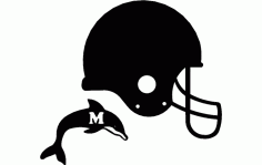 Dolphin Helmet 3d Free DXF File