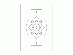Door Design Pattern Free DXF File