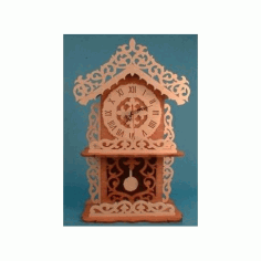 dp10 10 Mantle Clock Free DXF File