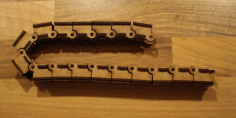 Drag Chain For Laser Cut Free Vector File